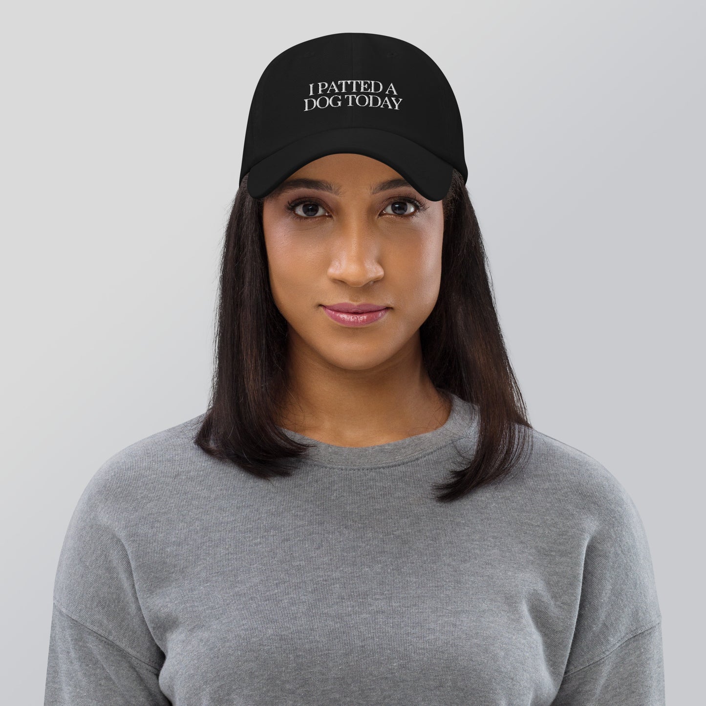 "I Patted A Dog Today" Branded Cap