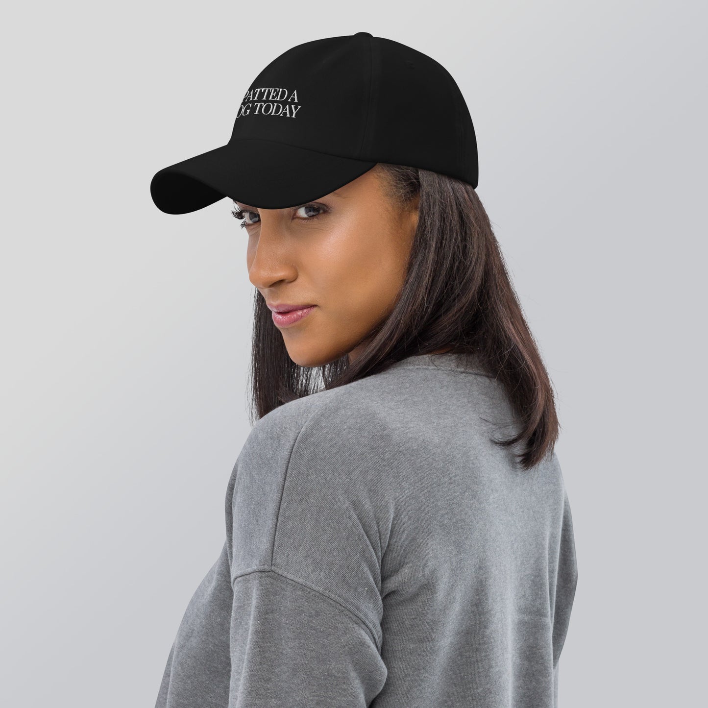 "I Patted A Dog Today" Branded Cap