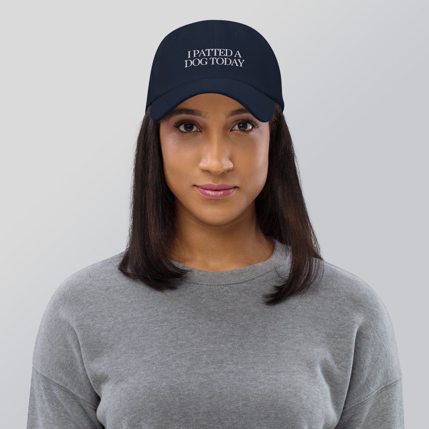 "I Patted A Dog Today" Branded Cap