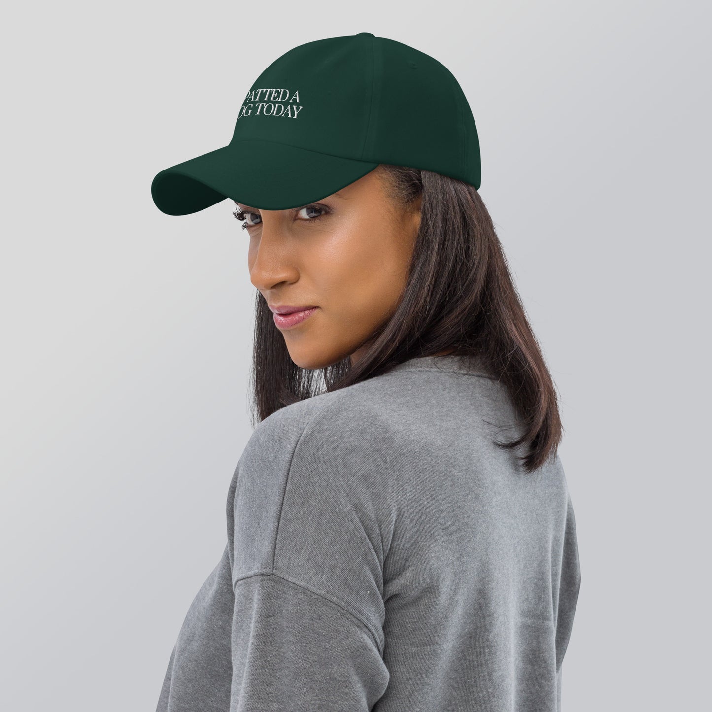 "I Patted A Dog Today" Branded Cap