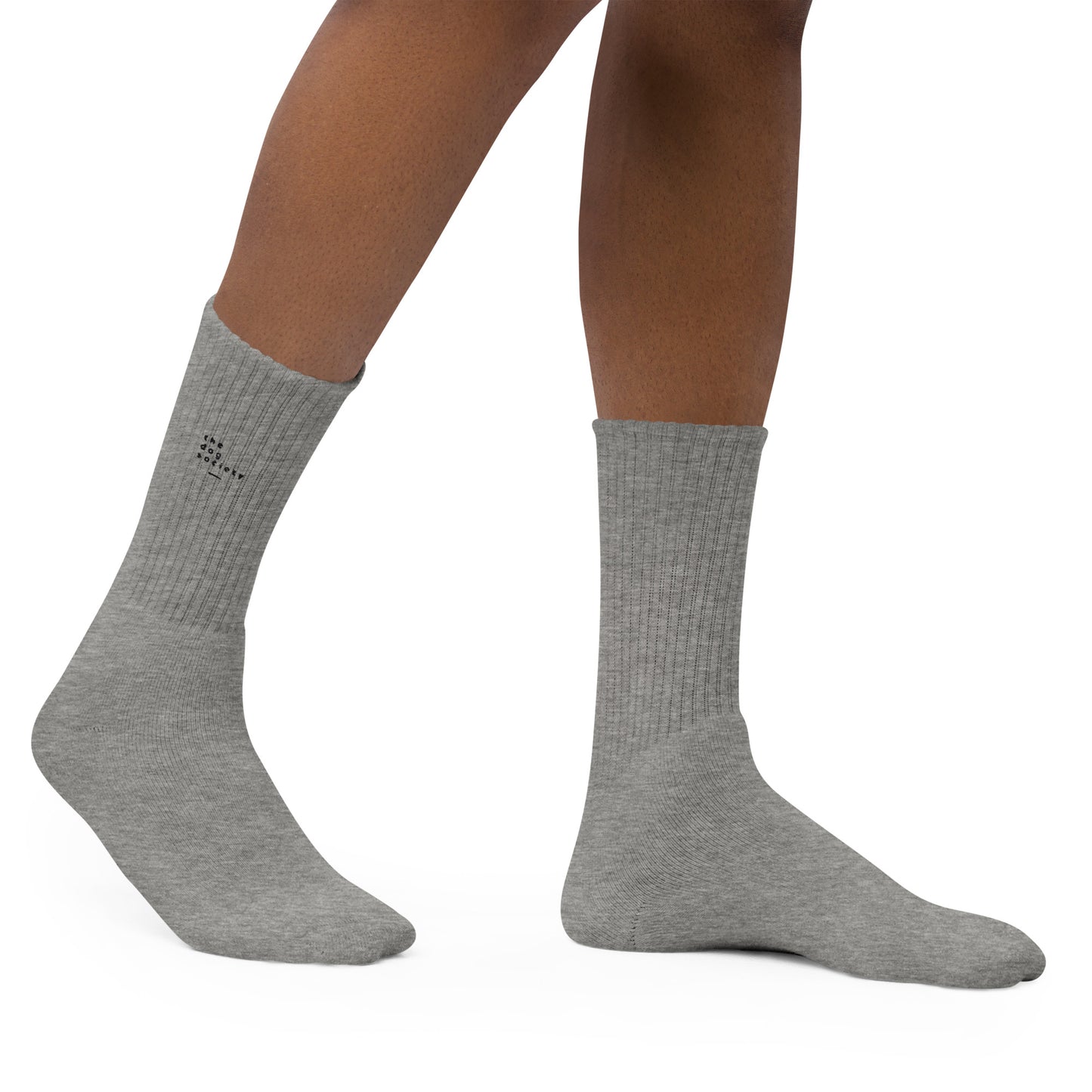 The Dog Society Branded Embroidered socks