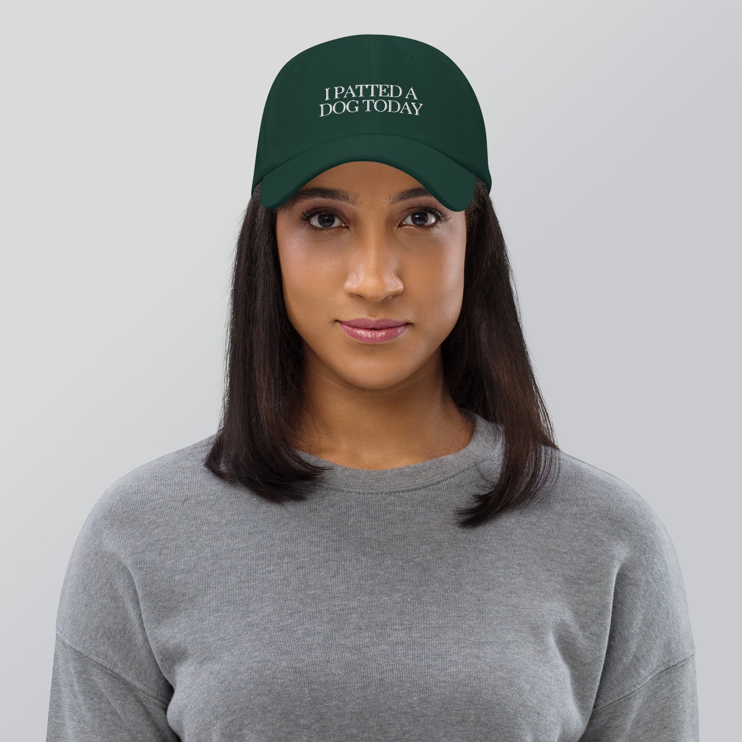 "I Patted A Dog Today" Branded Cap