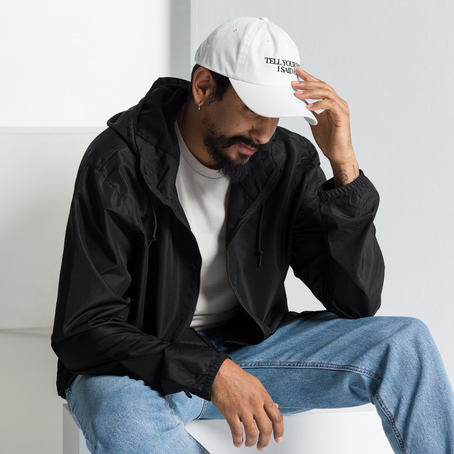 "Tell Your Dog I Said Hi" Branded Cap