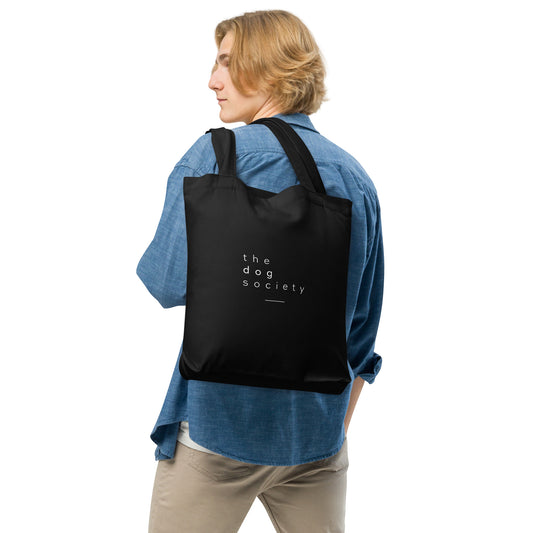 The Dog Society Branded Dark Tote Bag