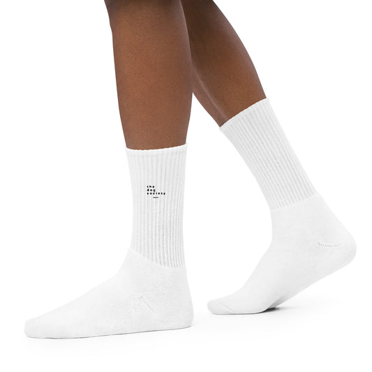 The Dog Society Branded Embroidered socks