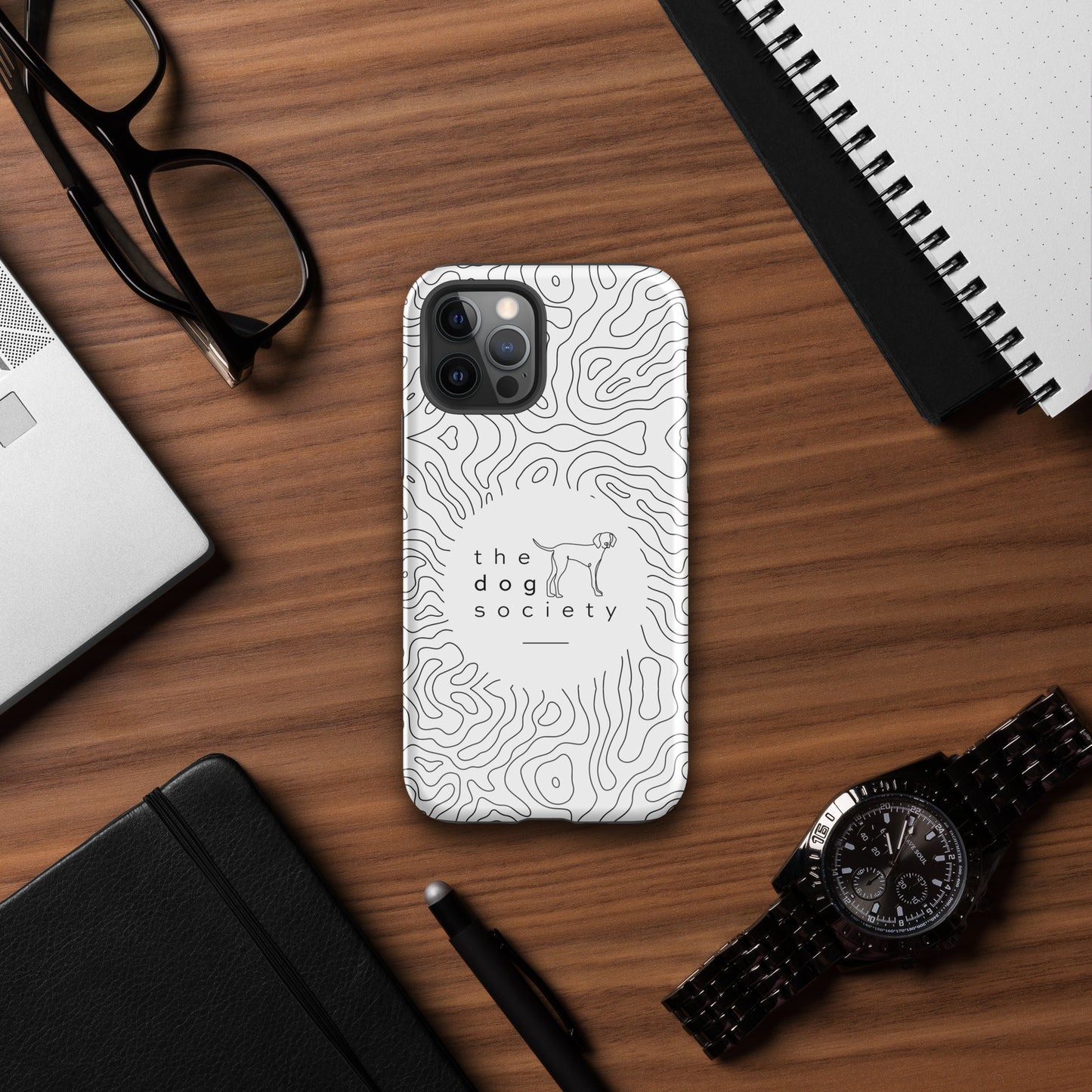 "Lines and Paws" Tough Case for iPhone®