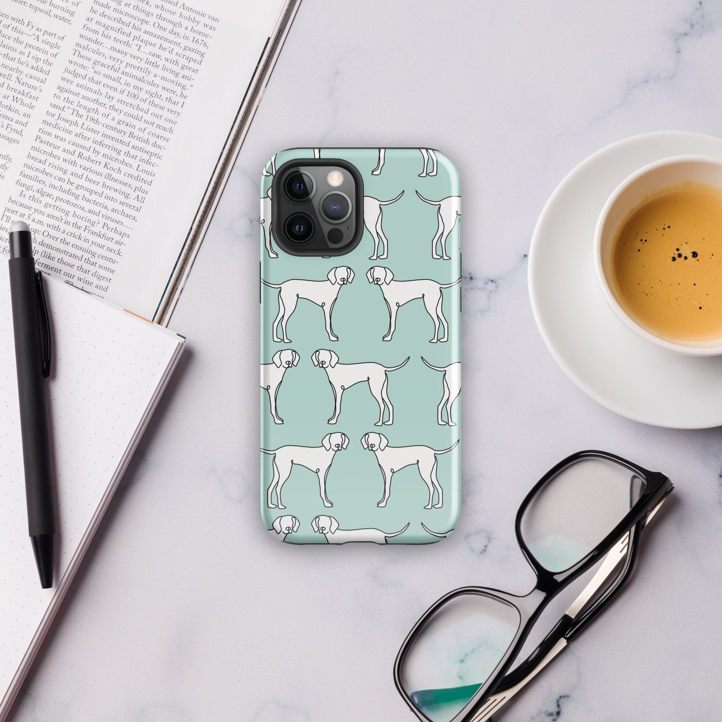 "All Paws" Mint Tough Case for iPhone®