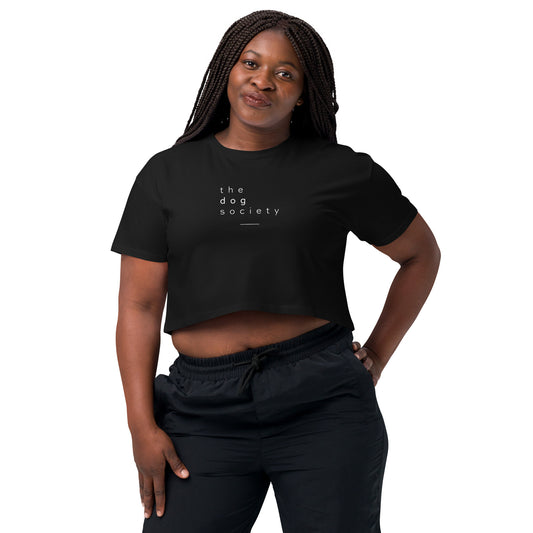 Limited Edition The Dog Society Women’s Black Crop